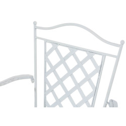 Ensemble de 2 chaises Adara, blanches