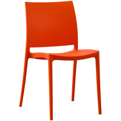 Chaise Meton, orange