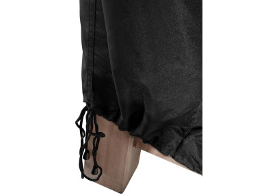 Housse pour banc de jardin de 120 cm, noire