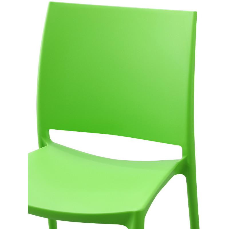 Ensemble de 2 chaises Meton vert