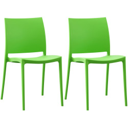 Tabouret de bar Laurel, similicuir, blanc