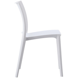 Ensemble de 2 chaises Meton blanches