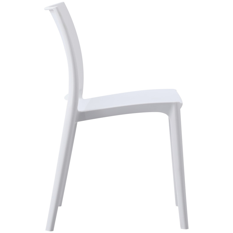 Ensemble de 2 chaises Meton blanches
