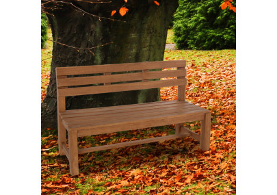 Banc en teck Augusta 120 cm