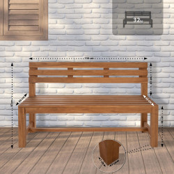 Banc en teck Augusta 150 cm