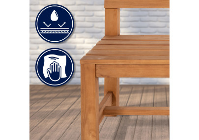 Banc en teck Augusta 180 cm