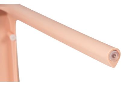 Ensemble de 2 chaises Meton, couleur pêche