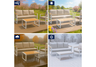 Ensemble de sièges Rodiesa, blanc