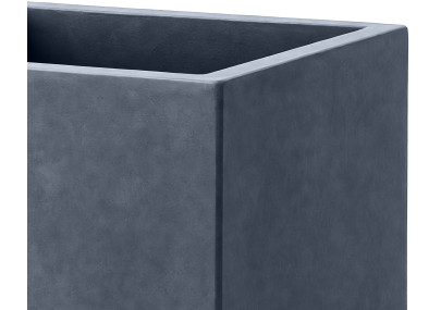 Ensemble de 2 pots de fleurs, 3 anthracite