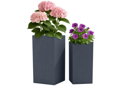 2er Set Pflanzkübel 3