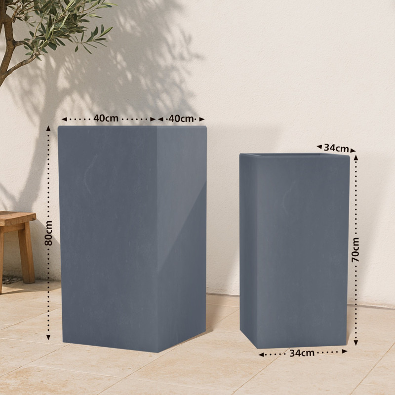 2er Set Pflanzkübel 3