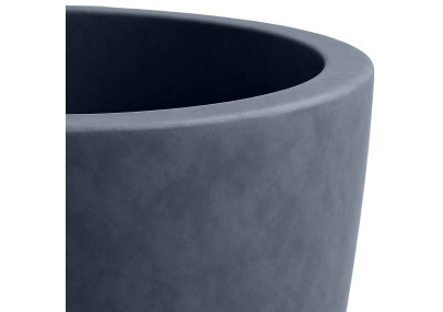 Ensemble de 4 pots de fleurs, 1 anthracite