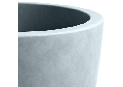 Ensemble de 4 pots de fleurs, 1 gris