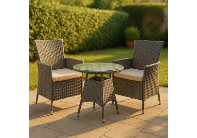 Ensemble de sièges Fireda, gris chiné