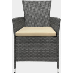 Ensemble de sièges Fireda, gris chiné