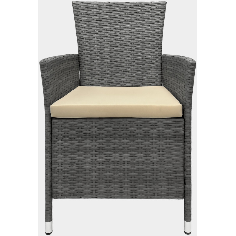 Ensemble de sièges Fireda, gris chiné