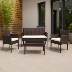 Ensemble de sièges Ramunda, marron