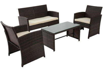 Ensemble de sièges Toruba, marron