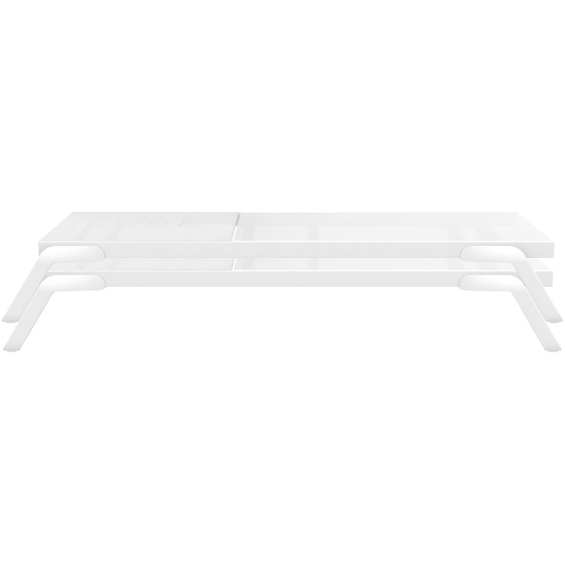 Ensemble de 4 tabourets de bar Fletcher, orange