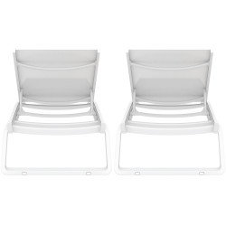 Ensemble de 4 tabourets de bar Fletcher, orange