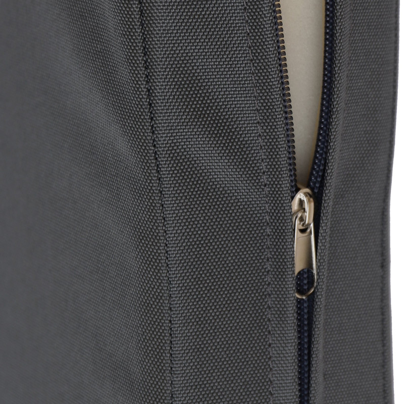 Balancelle Joyce avec coussin d'assise 220 cm + teck gris foncé