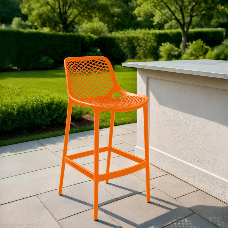 Tabouret de bar Air orange