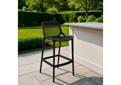 Tabouret de bar Air, noir