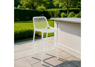 Tabouret de bar Air blanc