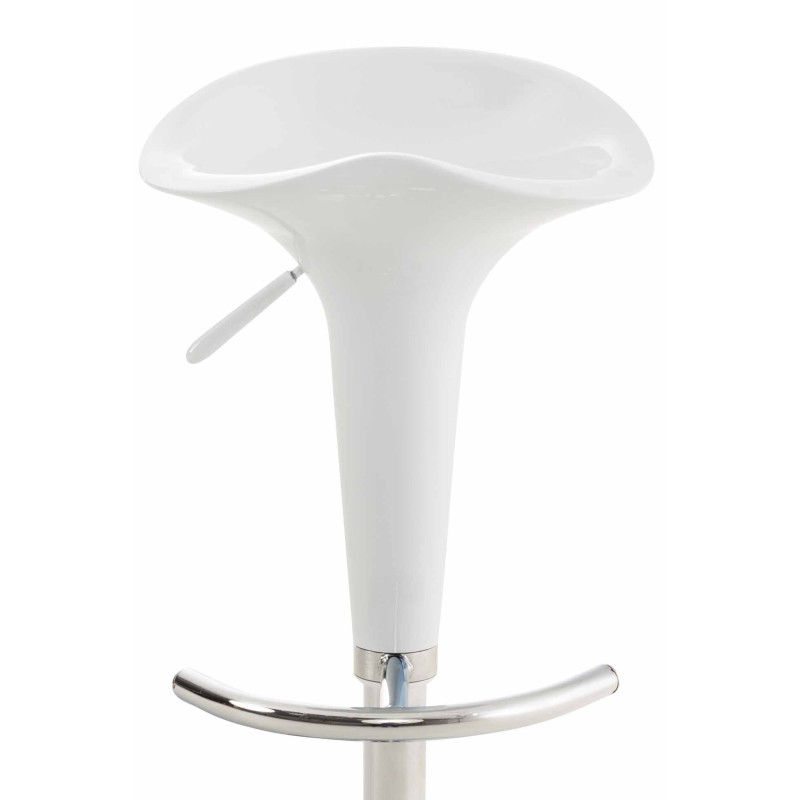 Set 2 sgabelli Saddle bianco
