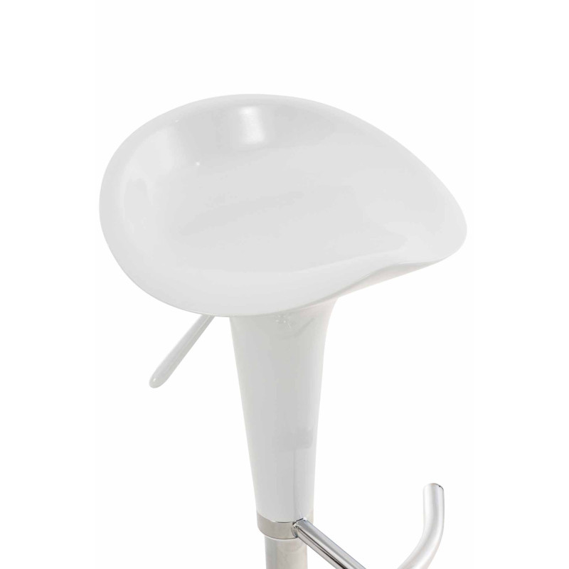 Set 2 sgabelli Saddle bianco