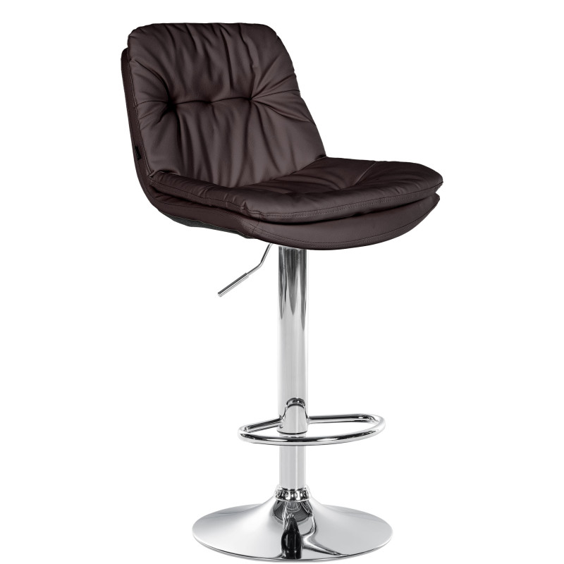 Barhocker Laurel Kunstleder chrom