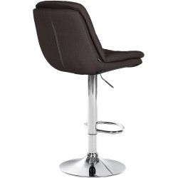 Barhocker Laurel Stoff chrom