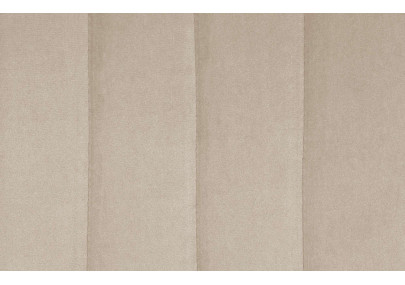 Lot de 2 tabourets de bar Toni velours noir crème