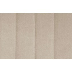 Lot de 2 tabourets de bar Toni en velours blanc/crème