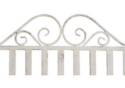 Cadeira de baloiço Smilla branco antigo