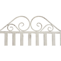 Fauteuil à bascule Smilla blanc antique