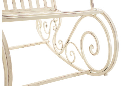 Fauteuil à bascule Smilla, crème antique