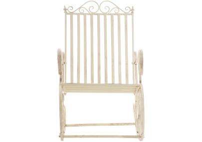 Fauteuil à bascule Smilla, crème antique