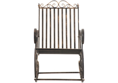 Fauteuil à bascule en bronze Smilla