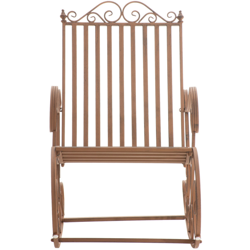 Fauteuil à bascule Smilla, marron