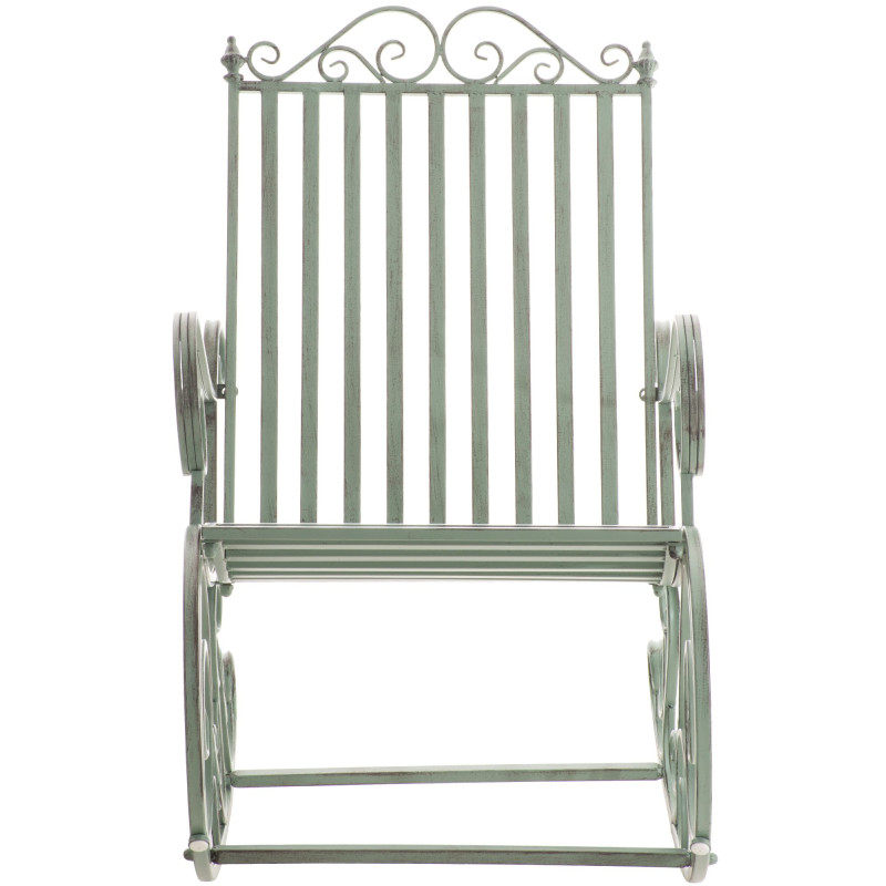 Fauteuil à bascule Smilla, vert antique