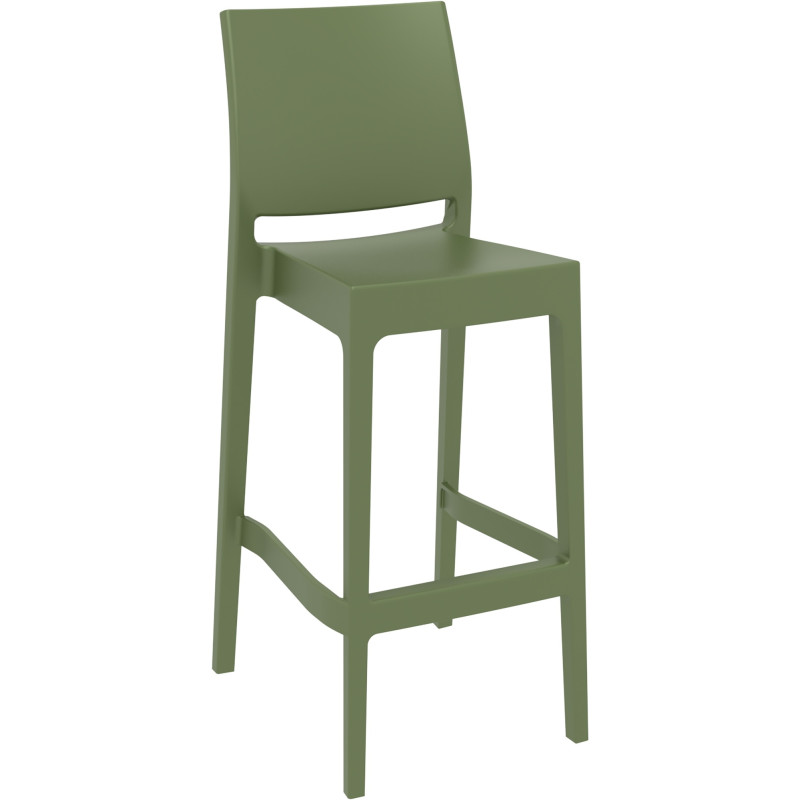 Tabouret de bar Maya olive