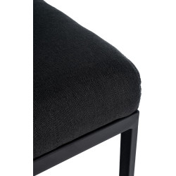 Tabouret de bar Hopewell, tissu B gris foncé