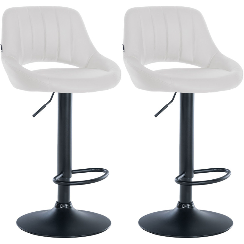 2er Set Barhocker Milet Kunstleder B