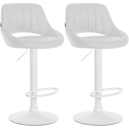 2er Set Barhocker Milet Kunstleder W