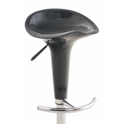 Sgabello da bar Saddle, grigio