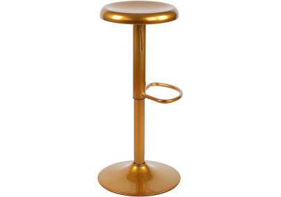 Tabouret de bar doré Williston