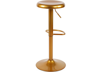 Tabouret de bar doré Williston