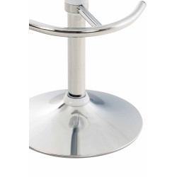Tabouret de bar Saddle, blanc