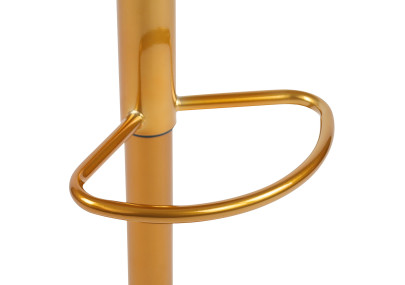 Tabouret de bar doré Williston